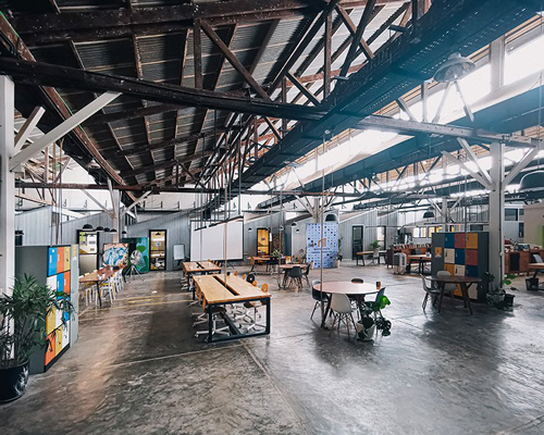 BLOOM transforms former garment factory into new community hub in cambodia