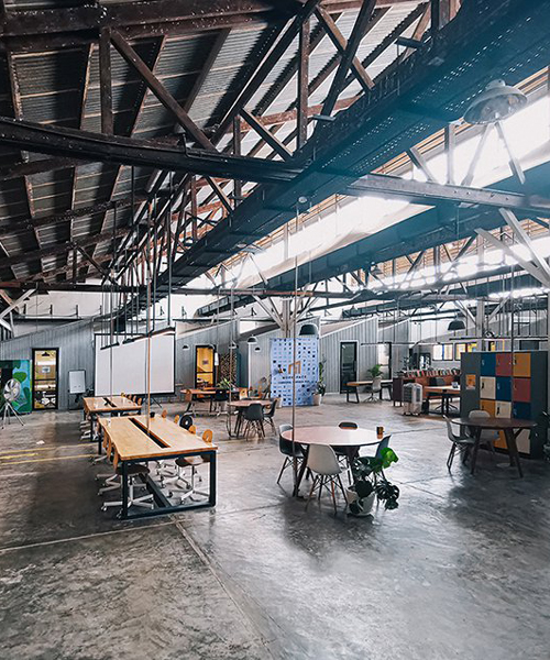 BLOOM transforms former garment factory into new community hub in cambodia