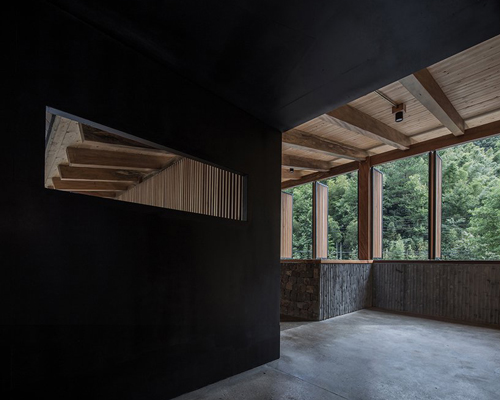continuation studio renovates chinese mountain resort into a luxe getaway