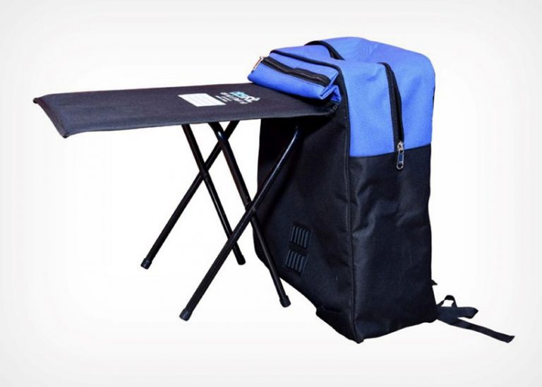 DESKIT is a backpack that can be transformed into a desk for kids in india