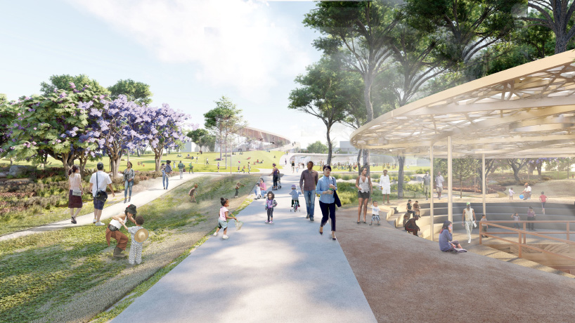 DS+R, dorte mandrup, + weiss/manfredi unveil la brea tar pits proposals