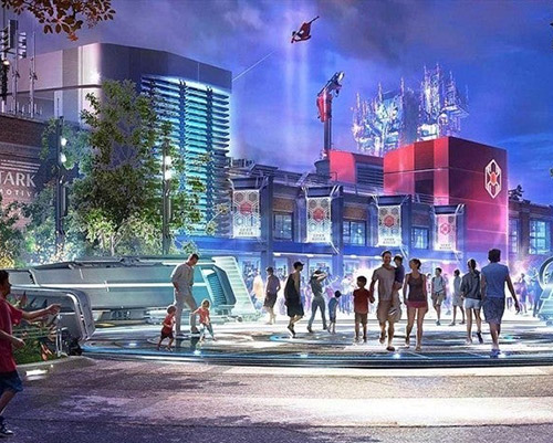 disney reveals avengers campus within the california adventure park