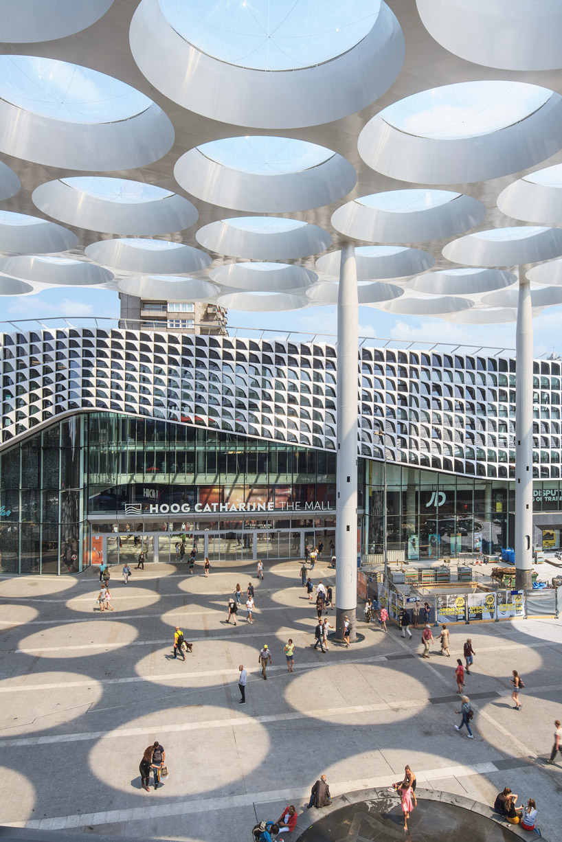 ector hoogstad architecten builds the world's biggest bicycle parking in utrecht designboom