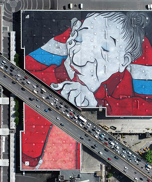 ella + pitr break their own record for world's largest mural in paris