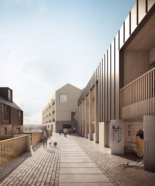 feilden clegg bradley granted permission to regenerate a historic harbour in cornwall, UK