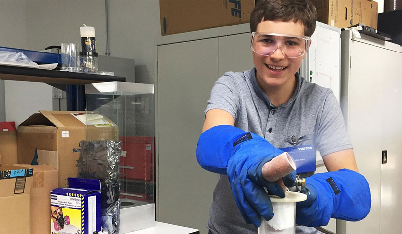 teenager wins google science fair by removing microplastics from water using magnets