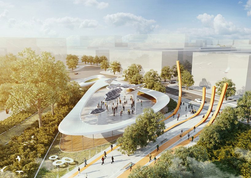 LAVA + ASPECT studios win competition to design ho chi minh city central park in vietnam designboom