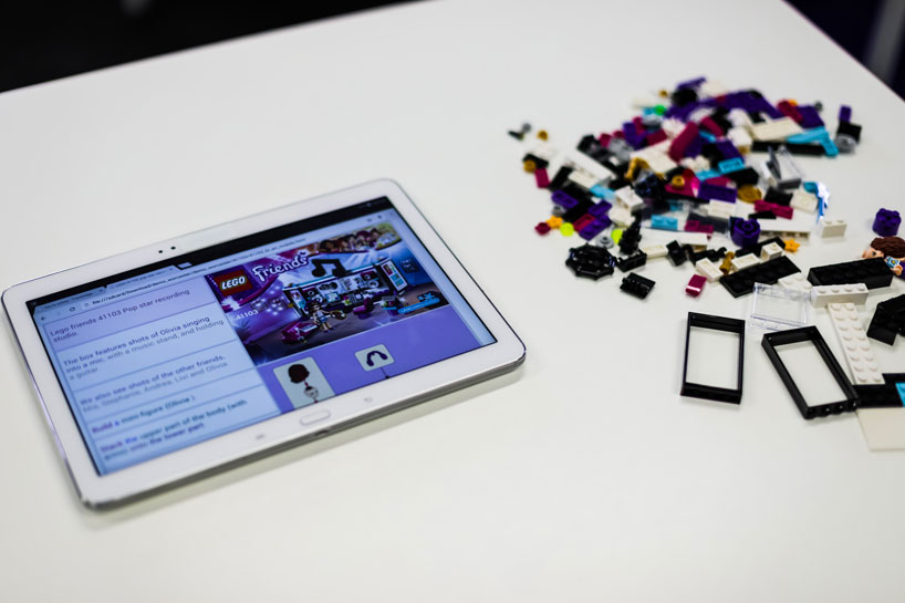 LEGO creates audio and braille instructions for blind children