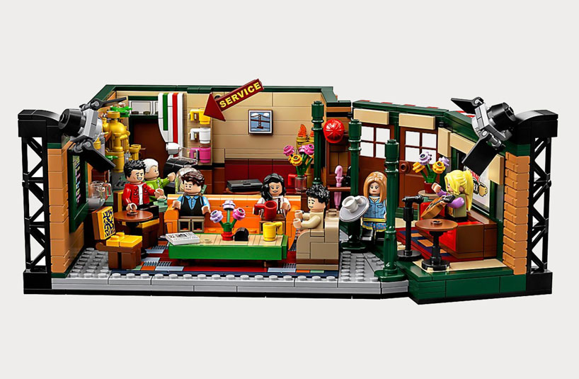 Friends coffee store shop lego set