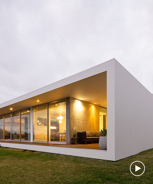 luis almedia e sousa + fernando monterio build 'villa azorea' on idyllic portuguese island