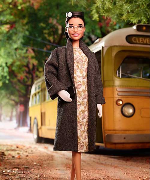 barbie adds civil rights icon rosa parks to its inspiring women series