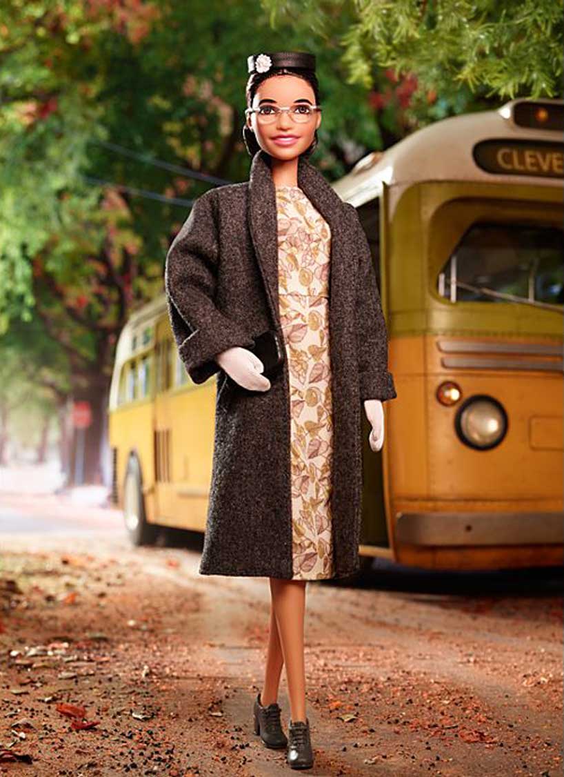 barbie adds civil rights icon rosa parks to its inspiring women series