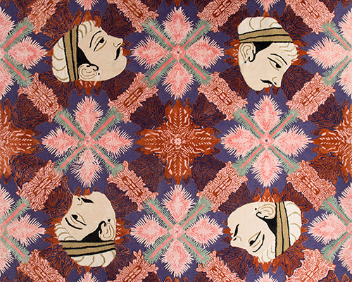matteo cibic celebrates the pink city in wunderkammer collection for jaipur rugs