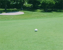 nissan propilot creates self-driving golf ball that always finds the hole