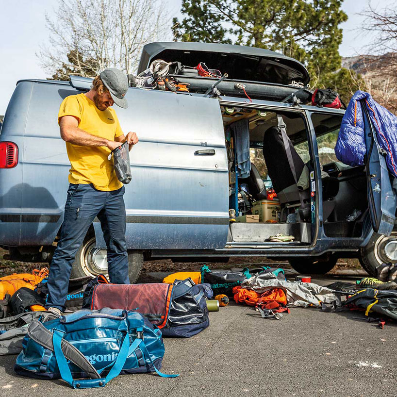 patagonia reveals bag collection made from 10 million recycled bottles