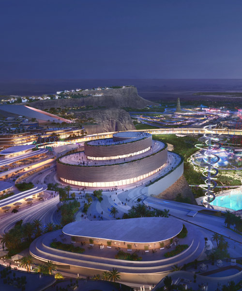 bjarke ingels group masterplans 'qiddiya', saudi arabia's sprawling capital of entertainment