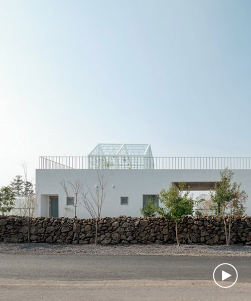 starsis + ilsang workroom build an idyllic guesthouse on jeju island in south korea