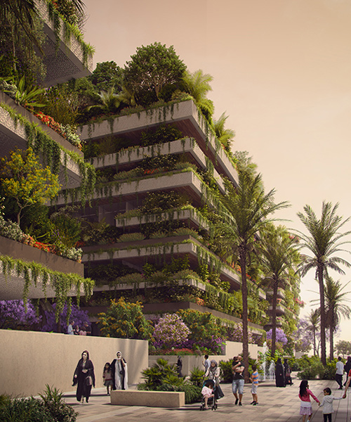 stefano boeri plans three 'green cubes' for egypt that will form africa's first vertical forest
