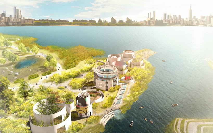 could re-imagined oil tanks form the focal point of a new brooklyn park"