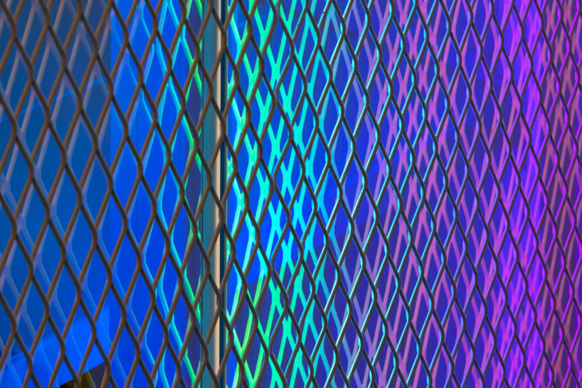 tsubame architects designs panasonic's future life factory with metal +neon