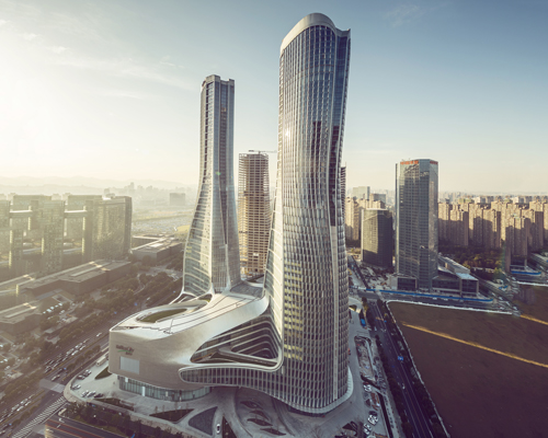 UNStudio's raffles city hosts new conrad hangzhou luxury hotel
