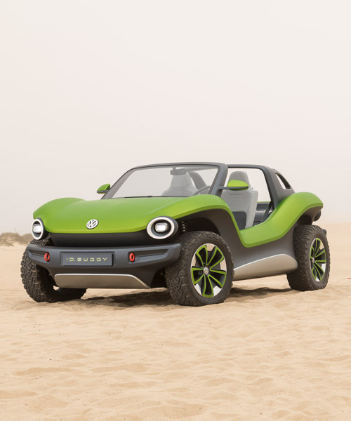 volkswagen presents all-electric ID. BUGGY at pebble beach concours d'elegance