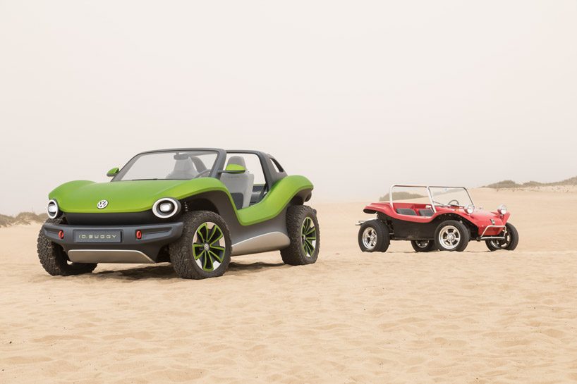 volkswagen presents all-electric ID. BUGGY at pebble beach concours d'elegance