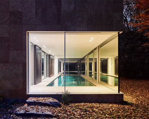 ddm architectuur incorporates the sun's movement and a panoramic garden in belgian residence