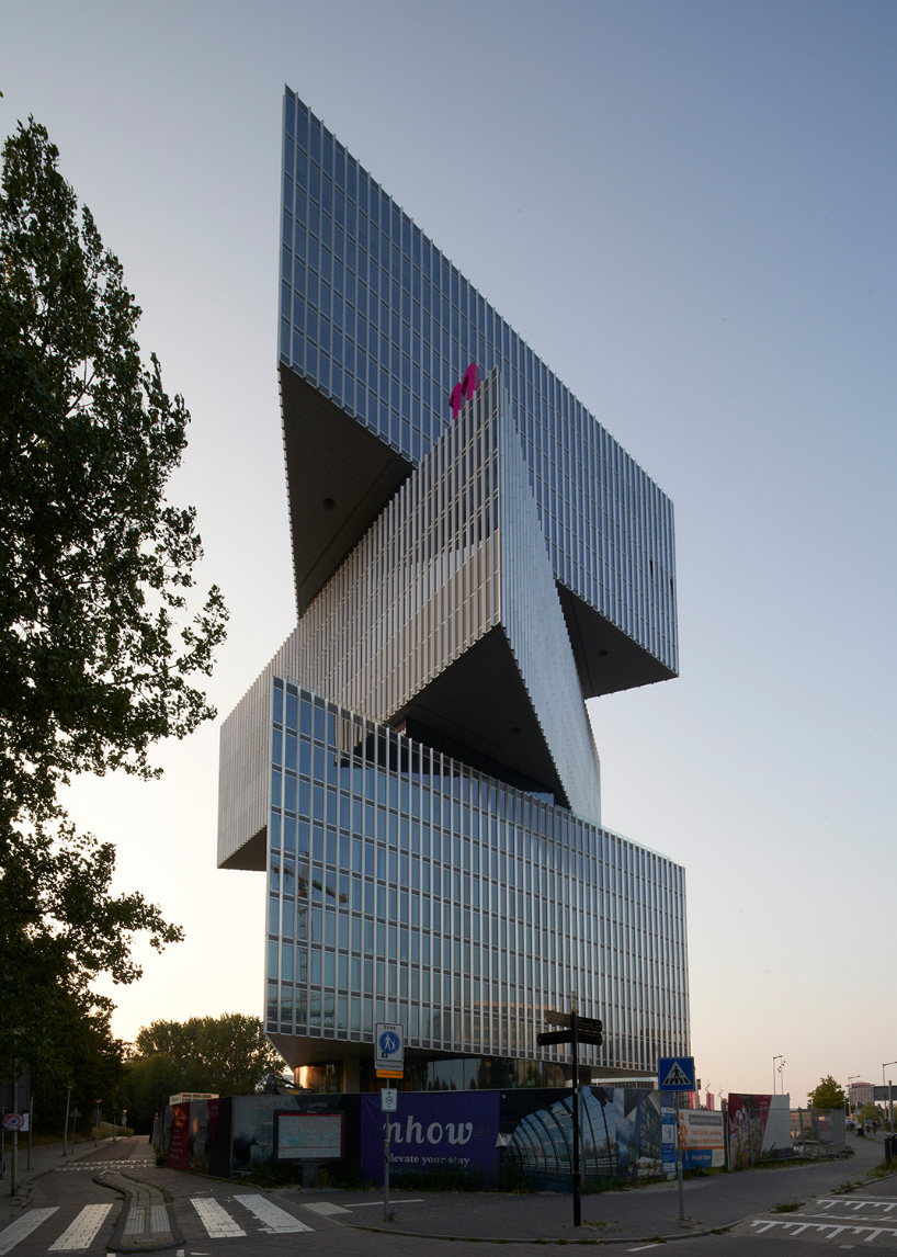 OMA's nhow amsterdam RAI hotel documented by nils koenning