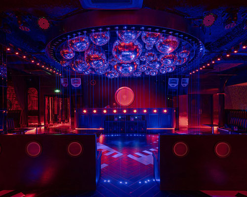 ALL design studio creates retro italian nightclub in shanghai