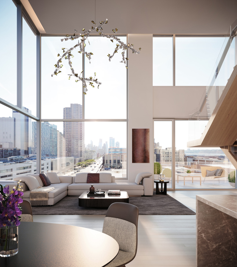 álvaro siza's new york tower, 611 west 56th street, fully unveiled