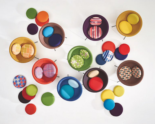 lina bo bardi’s vibrant bowl chair is revived by arper