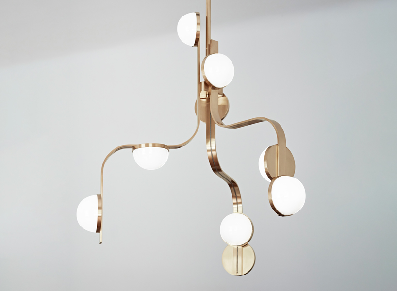 bodo sperlein creates 'typographic' lighting collection for lobmeyr