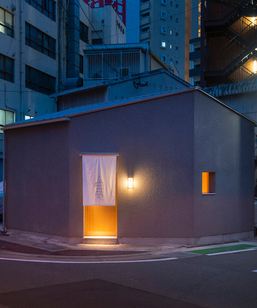 CASE-REAL converts dry cleaner's store into 20 sqm sushi restaurant in fukuoka
