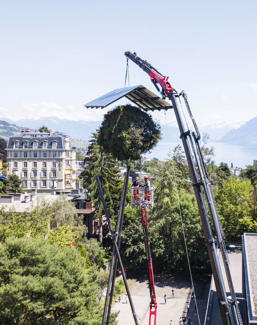 A Giant Birdhouse Rises Above Lausanne To Address Soil Scarcity In Cities