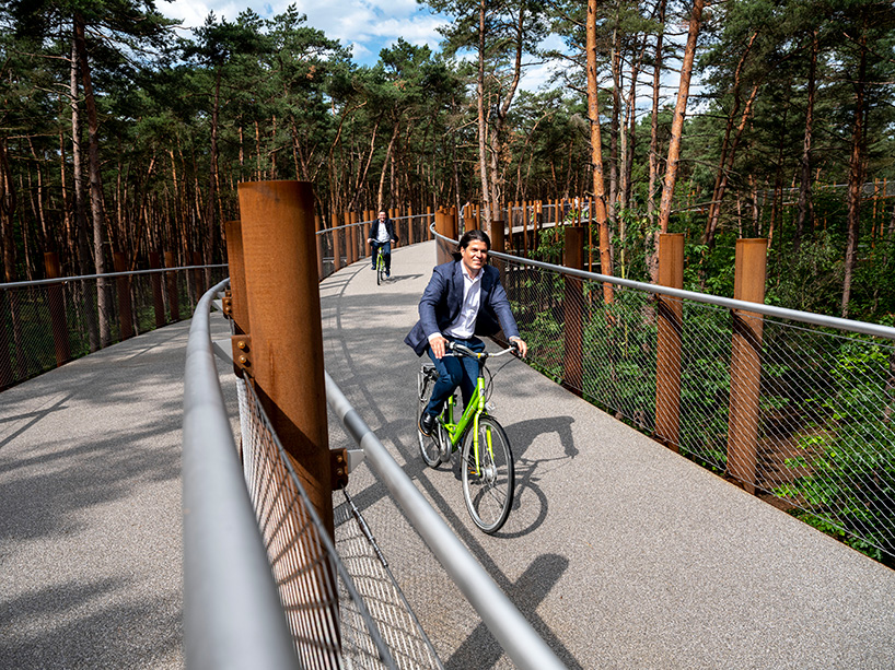 Cycle through the trees with this 360-degree experience in Belgium - Lonely  Planet