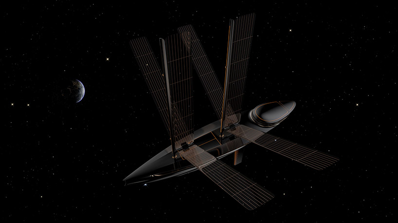 galaXsea envisions the first space solar sail boat 3D printed in space