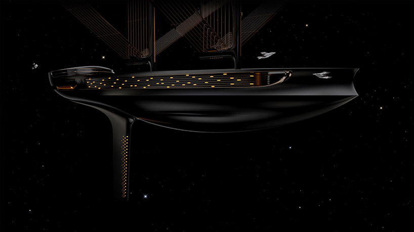 galaXsea project is the first orbital hotel by eugeni quitllet
