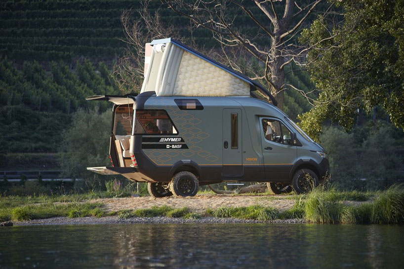 Taknemmelig Stige Robust hymer visionventure concept is the future of camper vans