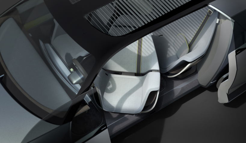 hyundai unveils retro-futuristic 45 EV concept with sharp angular lines