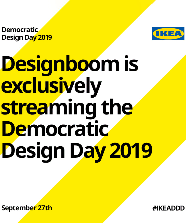 LIVE from basel at the IKEA democratic design day 2019 keynote event - WATCH NOW!