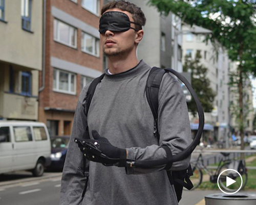 unfolding space by jakob kilian lets the visually impaired 'see' with their hands