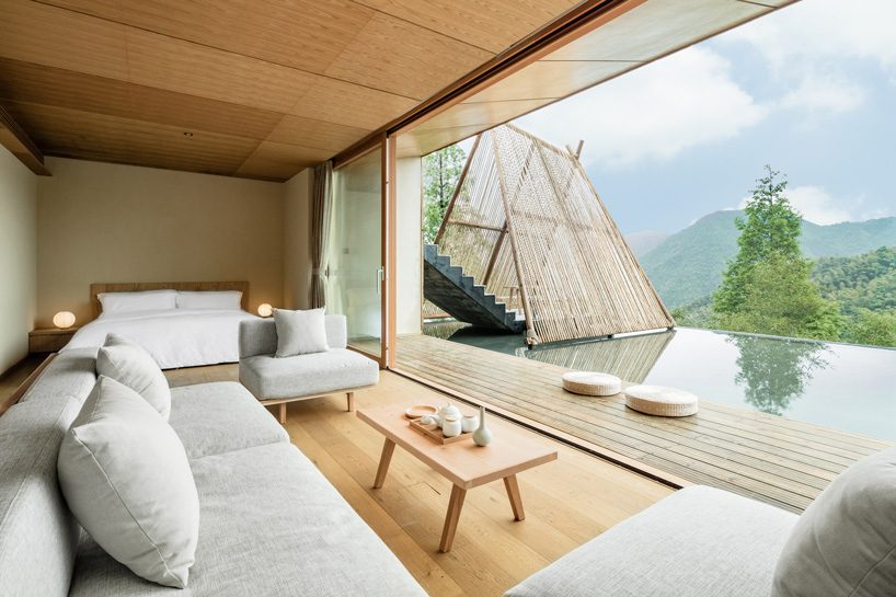 kooo architects rebuilds origin villa hotel in rural china with bamboo ...