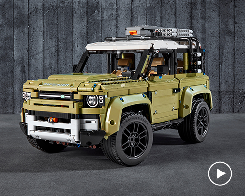 LEGO unveils 2020 land rover defender with 'most sophisticated gearbox yet'