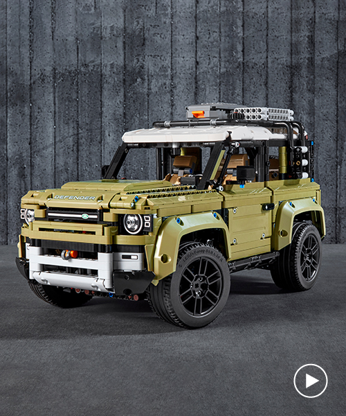 LEGO unveils 2020 land rover defender with 'most sophisticated gearbox yet'