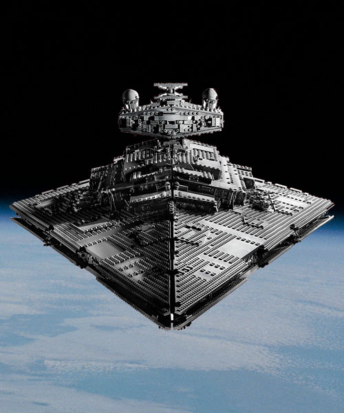 LEGO star wars unveils 4,784-piece imperial star destroyer set