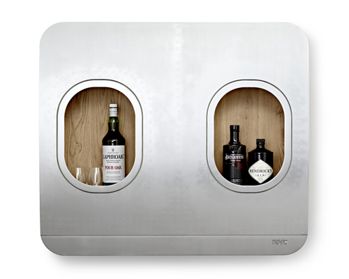 lufthansa upcycles scrap airplane parts to create home and accessories collection