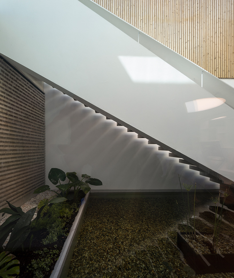 lux mare houses by mário martins are 'two autonomous pieces that complement one another'