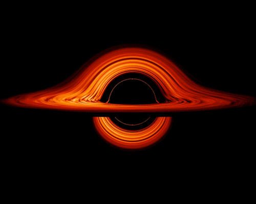 NASA's visualization of a black hole sheds light on warped world