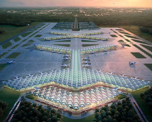 foster + partners and grimshaw among firms to share proposals for new airport in poland
